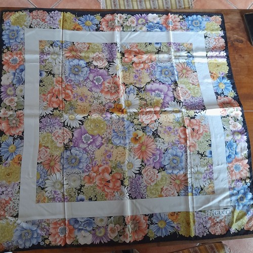 Foulard gucci flora - gucci, seta.