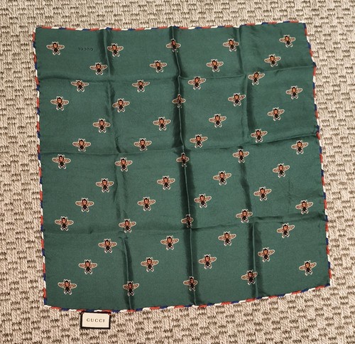 Gucci pocket square - silk, 100%