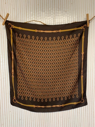 Sciarpa quadrata seta gucci - sciarpa, di