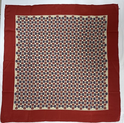 Foulard vintage gucci 100 - vintage,