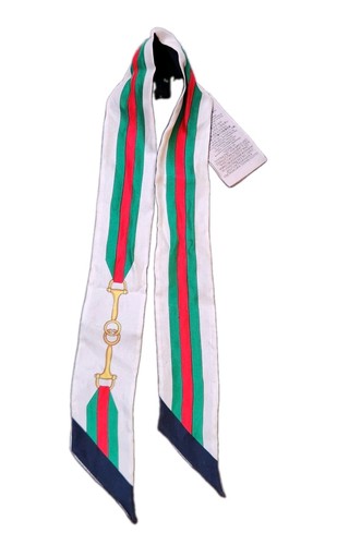 Gucci foulard twill - di, seta