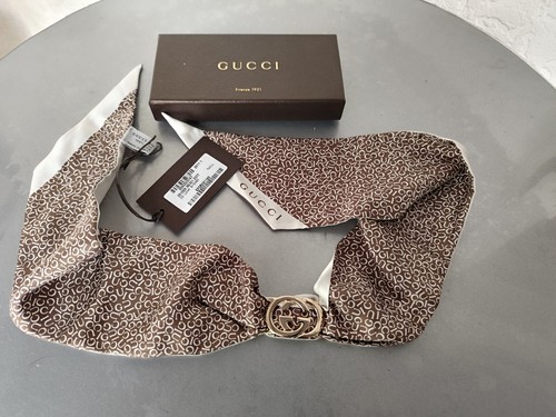 Gucci fascia seta con - , porta