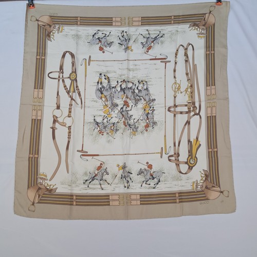 Foulard gucci pura seta - foulard,