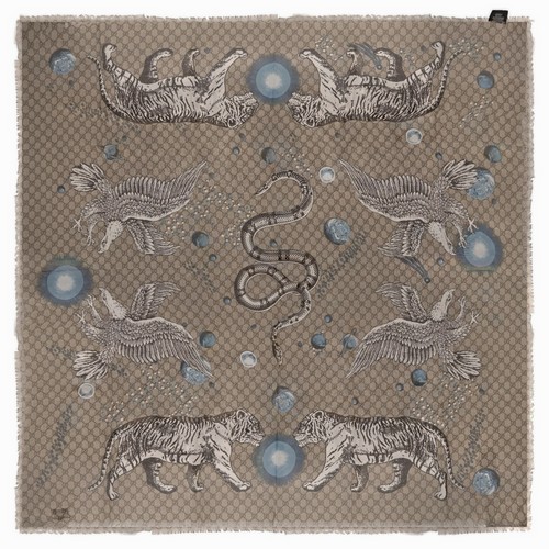 Foulard quadrato gucci - quadrato, stampa