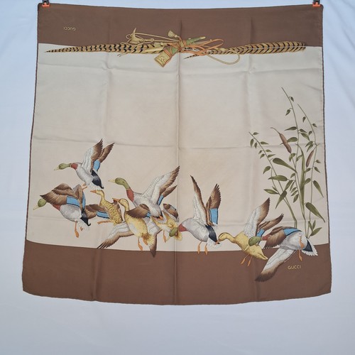 Foulard gucci pura seta - foulard, in