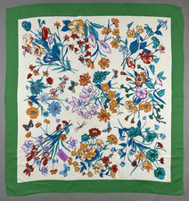 Magnifique  foulard vintage  "