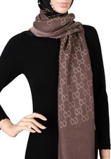 Sciarpa jacquard lana Gucci GG