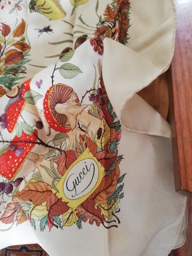 Foulard pura seta gucci - foulard,