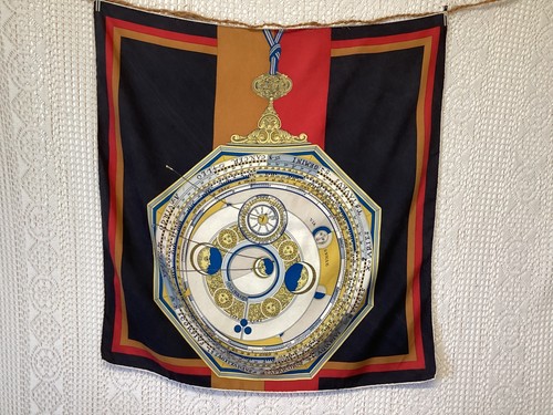Gucci foulard soie vintage - gucci,
