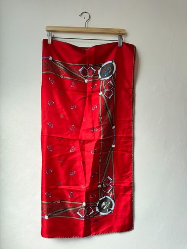 Foulard gucci rosso - gucci, stampa