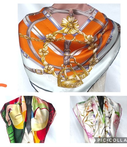 Foulard pura seta 100 - seta, 100%