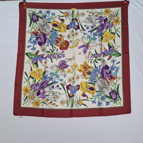 Foulard gucci pura seta - in,