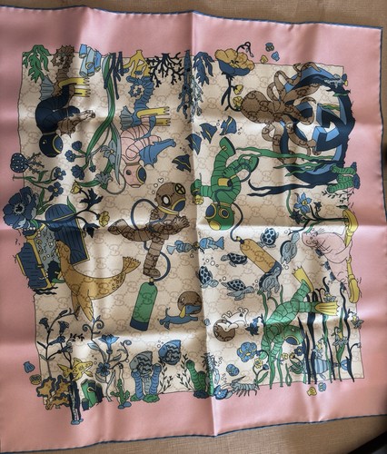 Gucci carré foulard - in, seta