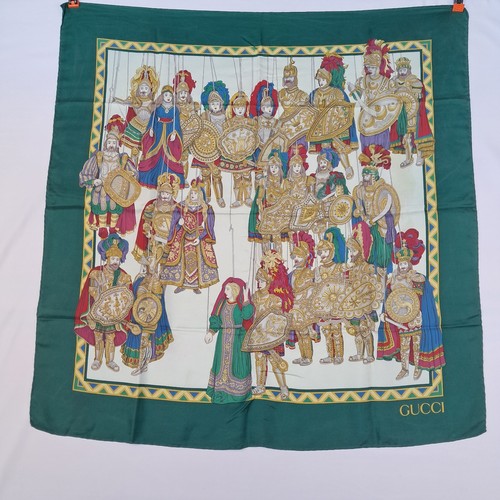 Foulard gucci pura seta - foulard, in